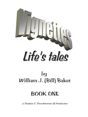 cover image of Vignettes--Life's Tales  Book One